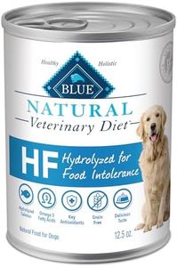 Blue Buffalo Natural Veterinary Diet HF Hydrolyzed for Food Intolerance Wet Dog Food, Veterinarian Prescription Required, Salmon Recipe, 12.5-oz. Cans (12 Count)