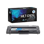 Gotoners MLT-D105L D105 Toner for Samsung SCX-4623FW ML-1915 SCX-4600 SCX-4623F SCX-4623 ML-2525W ML-2540 SCX-4623FN ML-1916K ML-1915K ML-1910K ML-2580NK ML-2525 ML-1910 ML-2545 ML-2580N