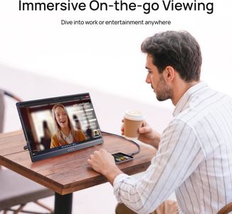 ARZOPA 16.1" Portable FHD IPS Monitor – HDMI/USB-C, Eye Care, Gaming