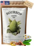 Soursop Tea Leaves bags - Pure Graviola Leaf, Peppermint, Chamomile & Cinnamon - All natural, Dye-free bag - Herbal Tea for Health, Refreshing Brew, Zesty Taste - 30 tea bags