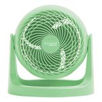 IRIS USA WOOZOO Air Circulator Fan, Vortex Fan, Desk Fan, Portable Fan, 3 Speed Settings, 360 Tilting Head, 52ft Max Air Distance, Large, Green