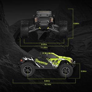 RIAARIO 1:10 Brushless 4WD RC Car – High Speed Remote Control Vehicle
