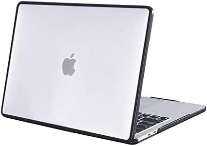 BlueSwan Compatible with MacBook Air 13 inch Case 2024-2022 M3 M2 A3113 A2681, Anti-Cracking and Anti-Fingerprint Hard Shell Case, Soft TPU Bumper PC for Air 13.6 inch Case, Frosted Clear