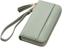 Travelambo Womens Wallet Tassel Bif