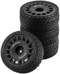 Chanmoo 1/10 RC Rally Car Tires On 