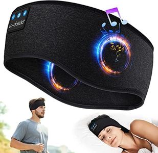 Sleep Headphones Bluetooth Headband, Wireless Headphones Headband,Music Headband Ultra-Soft Sleeping bedheadphones Cool Gadgets for Dad/Men/Women/Teen,Bluetooth Headphones with Microphone