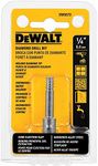 DEWALT Tile Drill Bit, Diamond Tip, 1/4-Inch (DW5572)