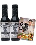 Liquid Smoke for Cooking (148 ml x 2) - Stubbs Hickory Liquid Smoke for Cooking Vegan with Recipe Leaflet | Liquid Smoke Seasoning and for Flavouring | Ideal for Vegetarians and Vegans l Gluten-Free