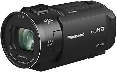 Panasonic Lumix HCV800K Full HD Camcorder with 24x Leica Dicomar Lens