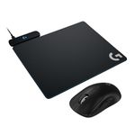 Logitech G PRO X SUPERLIGHT 2 LIGHTSPEED Wireless Gaming Mouse, Lightweight + POWERPLAY Wireless Charging Mouse Pad, PC & Mac - Black