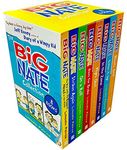 The Big Nate Collection Series 8 Books Box Set by Lincoln Peirce (Boy with the Biggest Head in the World, Strikes Again, On a Roll, Goes for Broke, Flips Out, In the Zone, Lives it Up & Blasts Off)