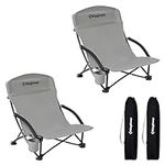 KingCamp Low Beach Chairs for Adult