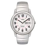 Timex Mens Watch T20461PF with White Dial and Expander