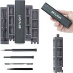 Stark Enterprise Skylight Screwdriver Set, Magnetic Precision Multifunctional Tool Kit 46 In 1 Screwdriver With 46 S2 Bits & Extension Rod