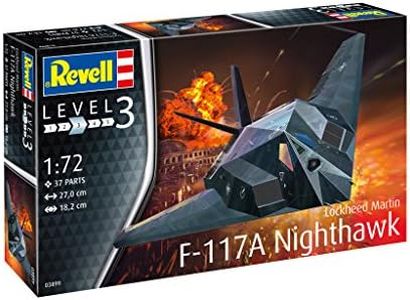 Revell 1:72 Scale Level 3 Lockheed Martin F-117 Model Kit