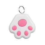 ISAKEN GPS Tracker for Dogs and Cats, GPS Tracker for Children Elderly, Key Locator, Mini GPS Tracker Locate for Pets, Keys, Wallet, Bag Children