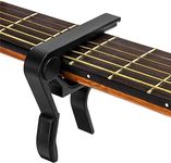 Guitar Capo,Capo for 6-String Acoustic and Electric Guitars, Bass,Mandolin, Ukulele, Black Guitar Capo (black)