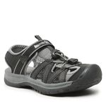 Kamik womens Islander2 Sport Sandal, Black, 5