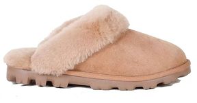 KIRKLAND Signature Ladies Shearling Sheepskin Slipper in Chestnut Sizes 4-8 (7)