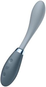 Satisfyer G-Spot Flex 3 Vibrator Sex Toy | Adult Toys for Women | Flexible, Shapeable Multi Vibrator | Vibrating Sexual Pleasure Device | Stimulation Vibrators | Woman Sextoy (Gray)