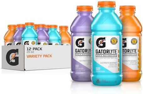 Gatorlyte Rapid Rehydration Electrolyte Beverage, Variety Pack 2.0, 20 Fl Oz (Pack of 12)