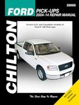 Chilton Ford Pick-Ups 2004-14 Repair Manual: Covers U.S. and Canadian models of Ford F-150 Pick-ups 2004 through 2014: Does no include F-250, Super Duty or diesel models. Does not include information specific to F-150 Heritage, Lightning or Raptor models