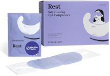 CorneaCare Rest: Self Heating Warm Compress for Dry Eyes | Heated Eye Mask for Fast Relief | No Microwave or Washcloth Needed | Travel Ready | 30 Count | FSA & HSA Eligible