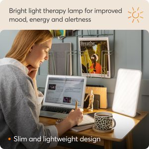 Lumie Vitamin L Light Box – Slim LED SAD Therapy Lamp