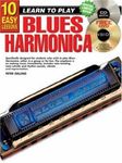 10 Easy Lessons Blues Harmonica Bk/Cd/Dvd