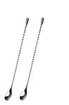 Dynore Stainless Steel Set of 2 Teardrop Bar Spoon 32cmx4cmx3cm