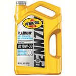 Pennzoil Platinum Full Synthetic 10W-30 Motor Oil (5L, Single)