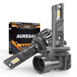 881 LED Headlight Bulbs, 100W 20000LM 881 LED Bulbs Car Conversion Kit 6500K Cool White for High or Low Beam, 500% Brightness Wireless Plug and Play Mini Size Halogen Replacement (Pack of 2)