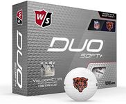 WILSON Duo Soft+ NFL Golf Balls (1 