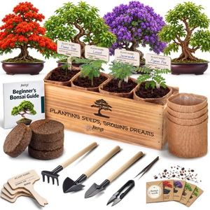 Bonsai Tree Kit Classic - Growing 4 Unique Japanese Bonzai Trees