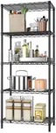 SINGAYE 5 Tier Storage Rack Wire Sh