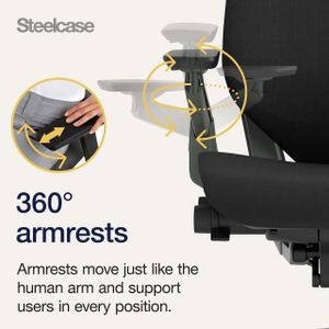 Steelcase Gesture Ergonomic Office Chair – Black