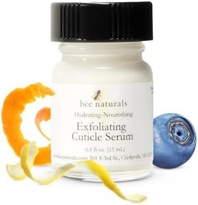 Bee Naturals Exfoliating Cuticle Serum - Renewal Advanced HydroComplex & Fruit Extracts for Deep Hydration & Gentle Exfoliation - Professional Grade, Cruelty-Free Nail Care