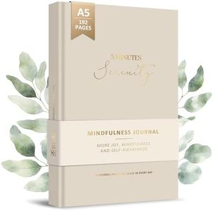 BIROYAL 5 Minute Gratitude Journal for Women with Prompts | 20-Week Guided Self Care Journal for Mental Health, Self-Reflection and Happiness | Undated Daily Journal to Inspire Wellness and Growth