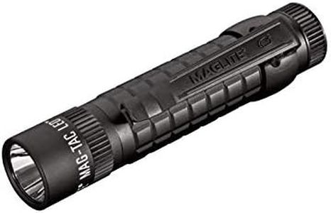 Maglite Mag-Tac 310 Lumens Plain Bezel LED Flashlight, Black