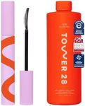 Tower 28 Beauty SOS Daily Rescue Facial Spray 16 oz & Tower 28 MakeWaves Mascara Jet