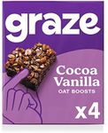 Graze Healthy Snacks - Cocoa Vanilla Vegan Snack Bars-4x30g