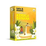 Tots & Moms Calcium Rich Raw Kerala Banana Powder For Kids 200G - No Salt No Sugar - Healthy Weight Gaining Food - No Preservatives 100% Natural Immune Booster (200 g (Pack of 1))