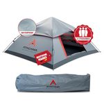 Atacama Camping Tent - Ultra Lightweight Pop Up Tent - Compact and Durable - Perfect for Bike Packing, Survival and Outdoor Adventures - Pop Up Tent for 3 People