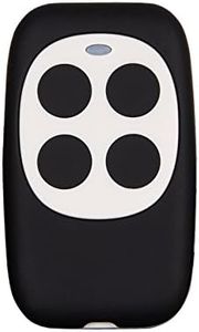 XIHADA Universal Garage Door Remote Universal Garage Door Opener Remote Universal Gate Remote Control Homelink Remote Programmable Learning 4-Buttons Multi Frequency 280MHZ-868MHZ (1 PC, White 5)