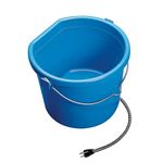 API® Heated Bucket | Heated Water Bucket for Cattle and Livestock | Heated Flat Back Bucket | 20 Quart