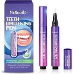 Teeth Whitening Pen Gel Kit: Tooth Whitener with Carbamide Peroxide for Sensitive Teeth - Professional Dental Stain Remover for an Instant Bright Smile 3ML (Pack of 2)