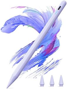 Kingone pencil for Apple iPad 2018-2026,2X Faster Charging & Palm Rejection & Tilt Sensitivity & Magnetic,Stylus Pen Compatible with iPad 6~11th,Pro 11"/12.9"/13",Air 3~5th,Air 11"/13",Mini 7/6/5th.