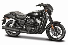 Maisto 2015 Harley Davidson Street 750 34360-35 Schwarz, 1:18 Die Cast