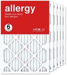 AIRx Filters 16x24x1 Air Filter MERV 11 Pleated HVAC AC Furnace Air Filter, Allergy 6-Pack, Made in the USA