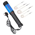 Zeeorymn Magnetic Induction Heater Tool,1400W 220V Induction Heater Bolt Removal Kit for Rusty Screw Removing,Nut Buster Tool Featuring 3 Induction Coils